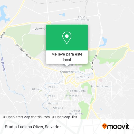 Studio Luciana Oliver mapa