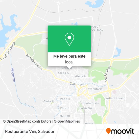 Restaurante Vini mapa