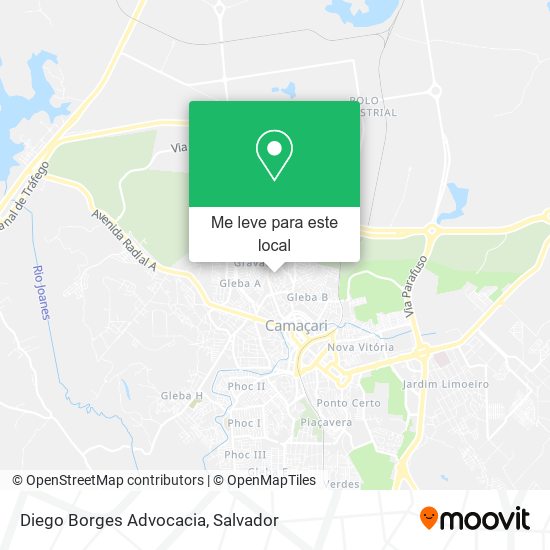 Diego Borges Advocacia mapa