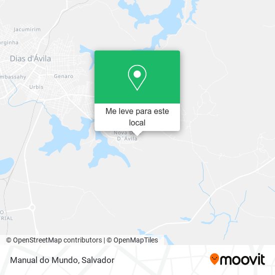 Manual do Mundo mapa