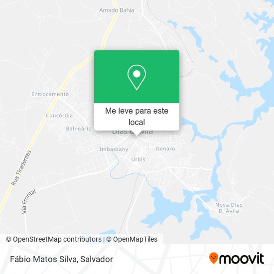 Fábio Matos Silva mapa