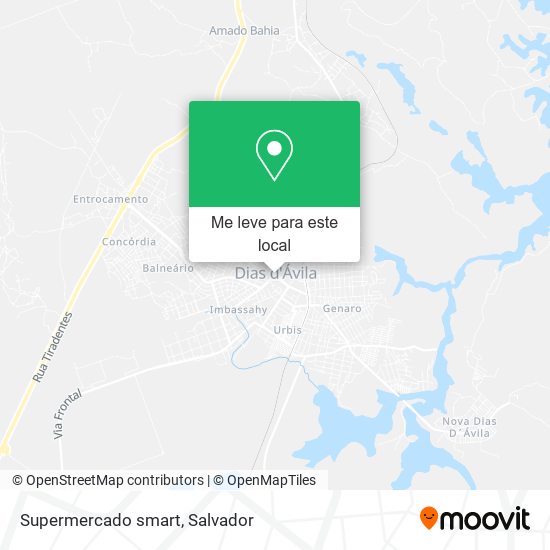 Supermercado smart mapa