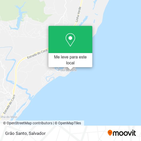 Grão Santo mapa