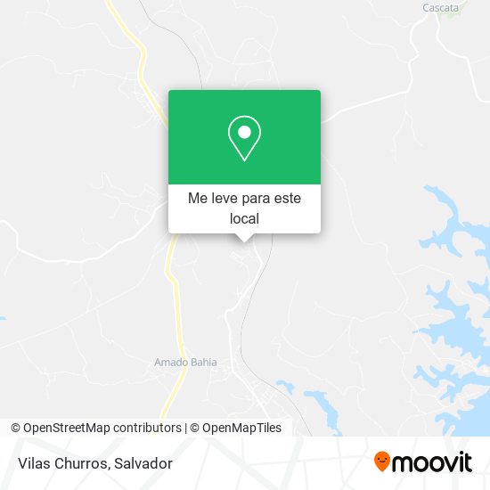 Vilas Churros mapa