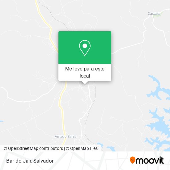 Bar do Jair mapa