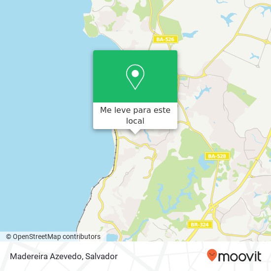 Madereira Azevedo mapa