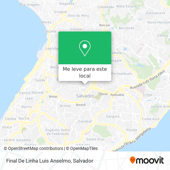 Final De Linha Luis Anselmo mapa