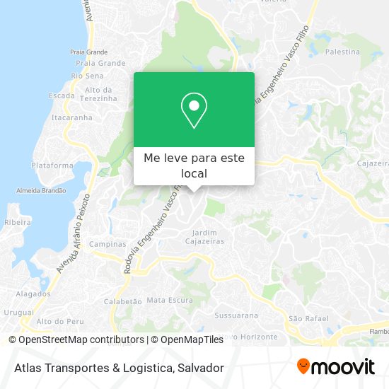 Atlas Transportes & Logistica mapa