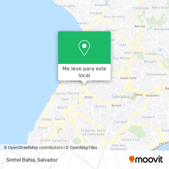 Sinttel Bahia mapa