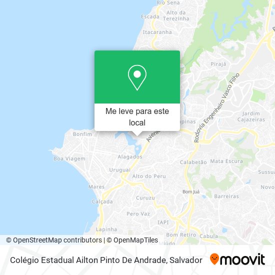 Colégio Estadual Ailton Pinto De Andrade mapa