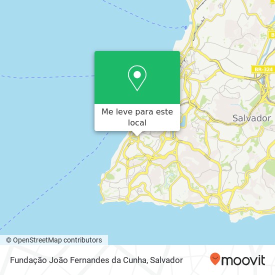 Fundação João Fernandes da Cunha mapa