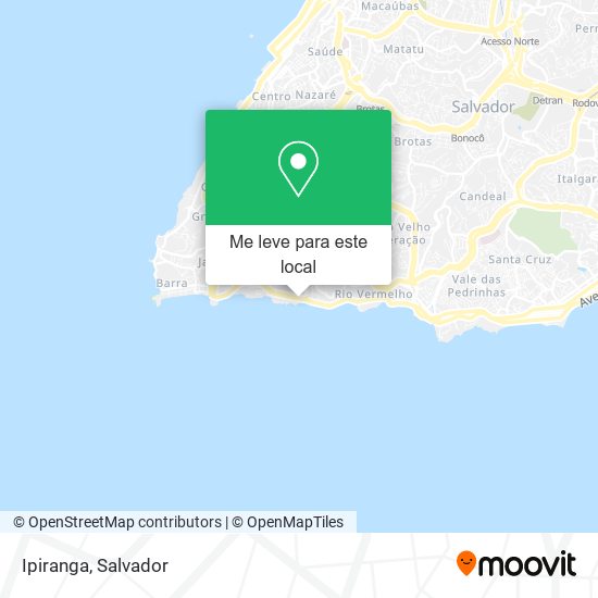 Ipiranga mapa