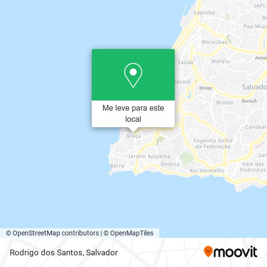 Rodrigo dos Santos mapa