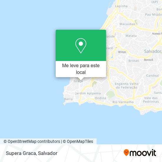 Supera Graca mapa