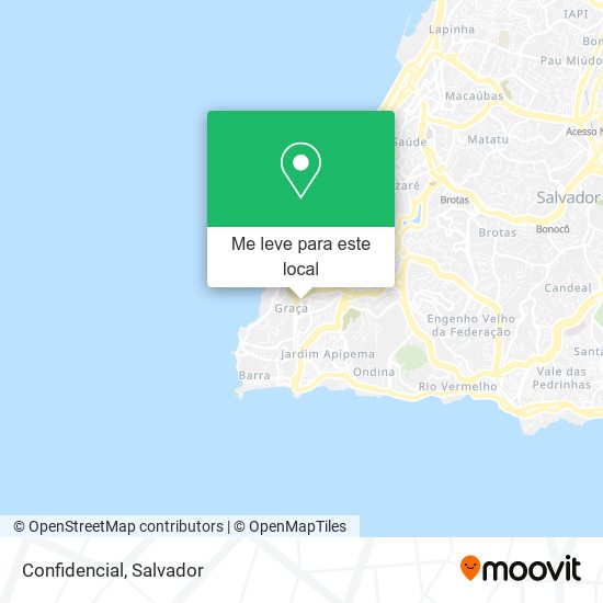Confidencial mapa