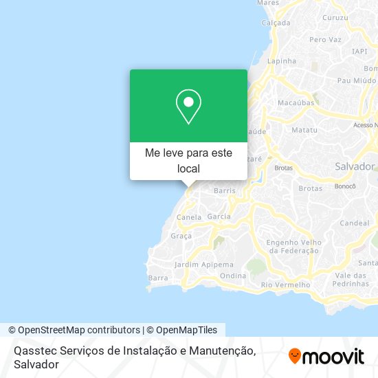 Qasstec Serviços de Instalação e Manutenção mapa