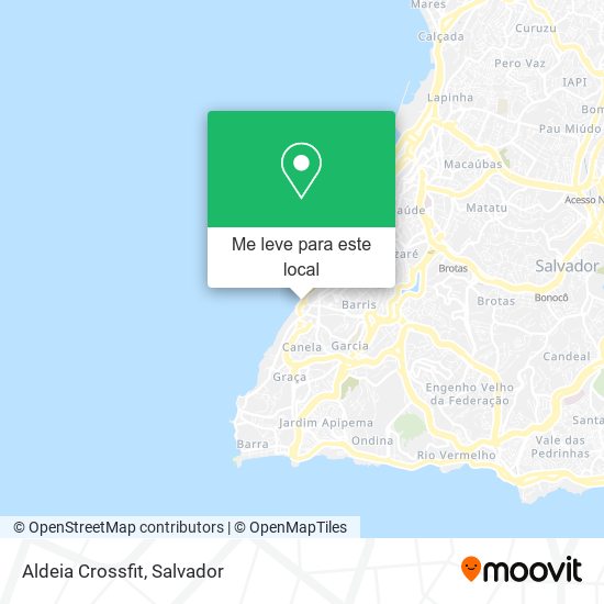 Aldeia Crossfit mapa