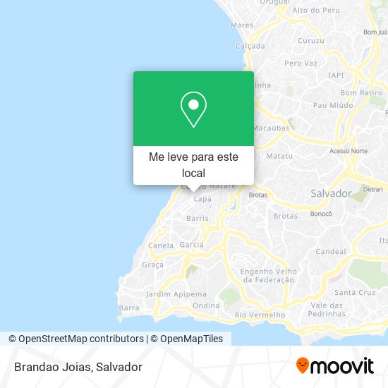 Brandao Joias mapa