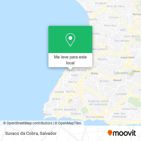 Suvaco da Cobra mapa