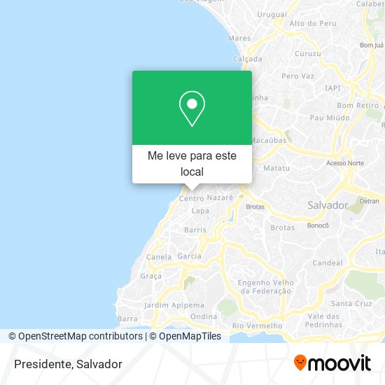 Presidente mapa