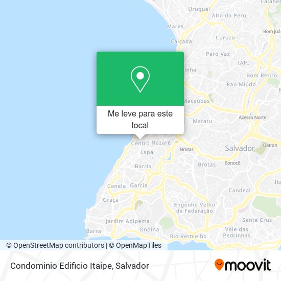 Condominio Edificio Itaipe mapa