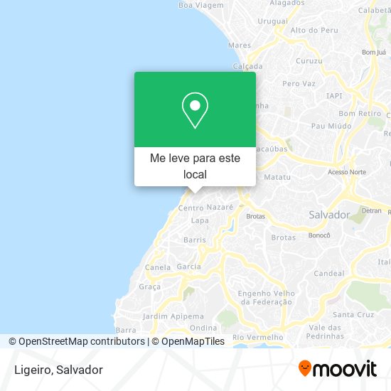 Ligeiro mapa