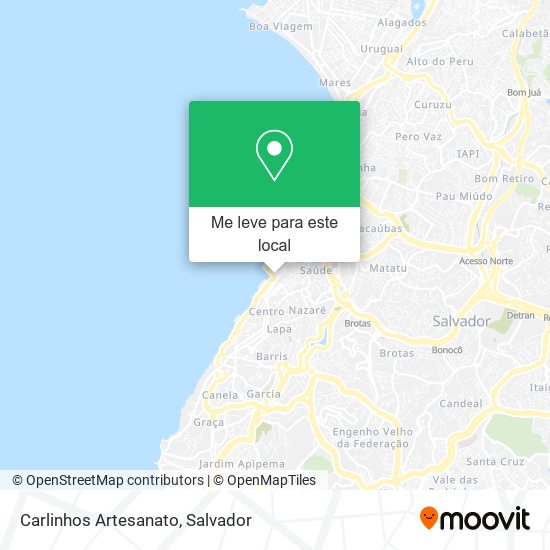 Carlinhos Artesanato mapa