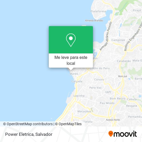 Power Eletrica mapa