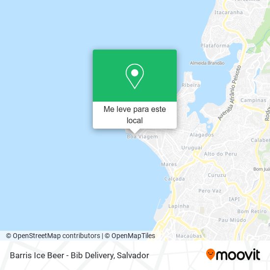 Barris Ice Beer - Bib Delivery mapa