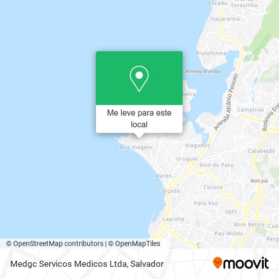 Medgc Servicos Medicos Ltda mapa