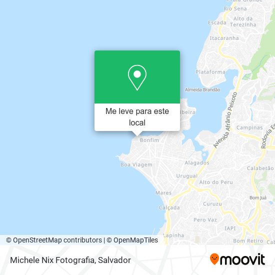 Michele Nix Fotografia mapa