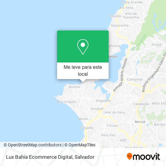 Lux Bahia Ecommerce Digital mapa