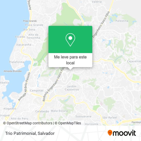 Trio Patrimonial mapa