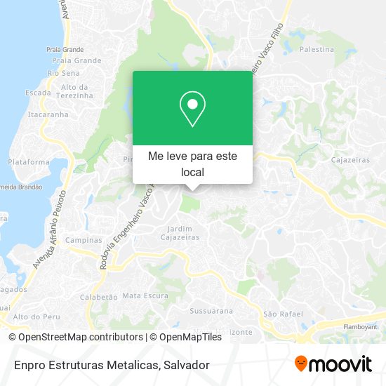 Enpro Estruturas Metalicas mapa