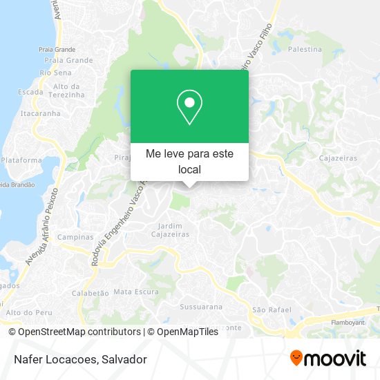 Nafer Locacoes mapa