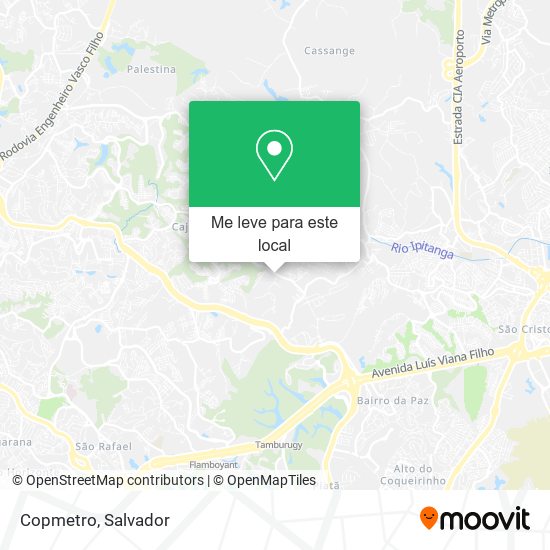 Copmetro mapa