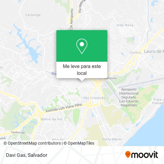 Davi Gas mapa