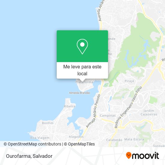 Ourofarma mapa