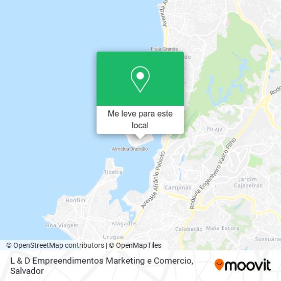 L & D Empreendimentos Marketing e Comercio mapa