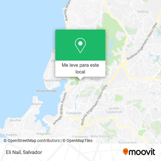 Eli Nail mapa