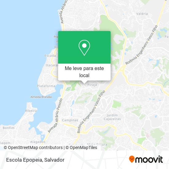 Escola Epopeia mapa