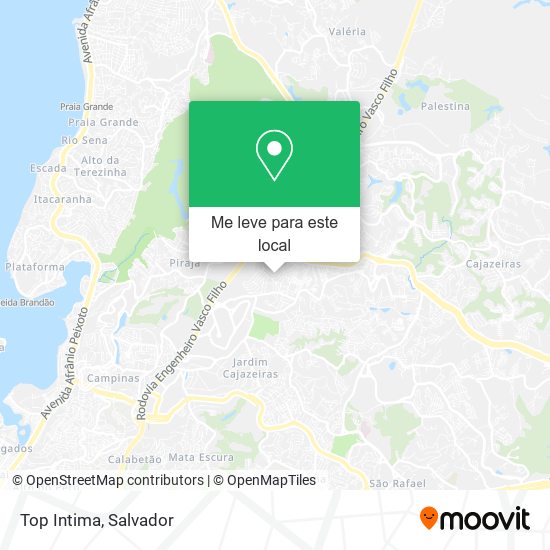 Top Intima mapa