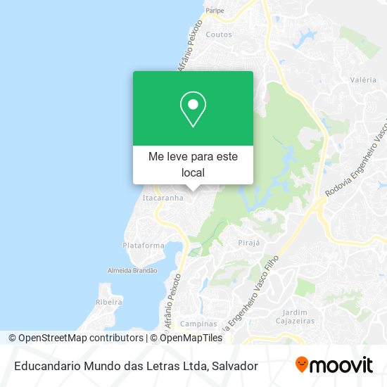 Educandario Mundo das Letras Ltda mapa