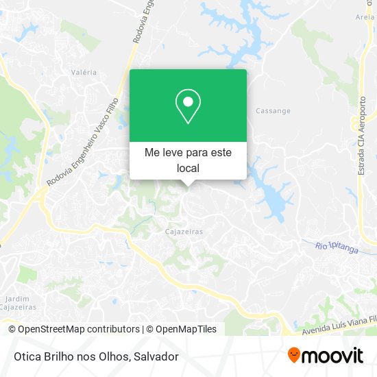 Otica Brilho nos Olhos mapa