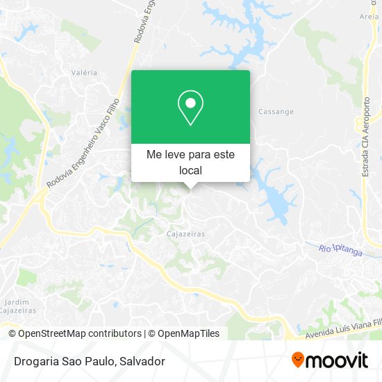 Drogaria Sao Paulo mapa