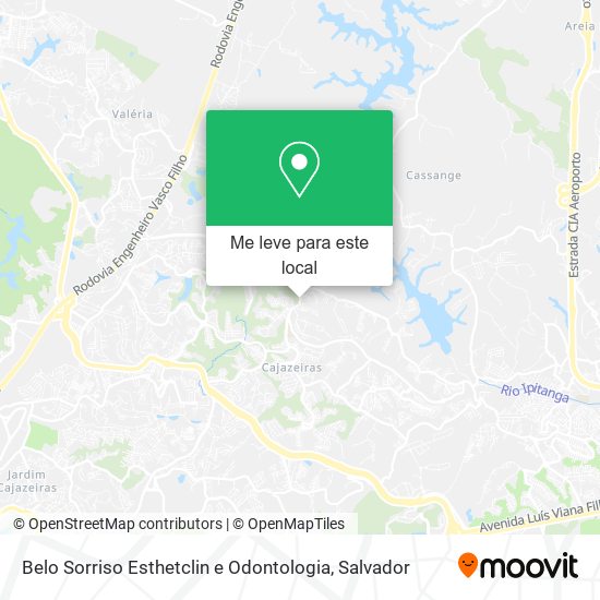 Belo Sorriso Esthetclin e Odontologia mapa