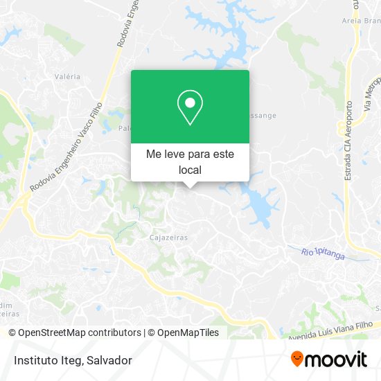 Instituto Iteg mapa