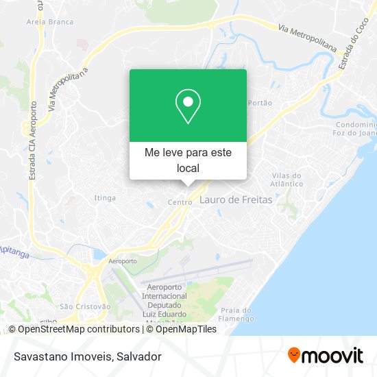 Savastano Imoveis mapa