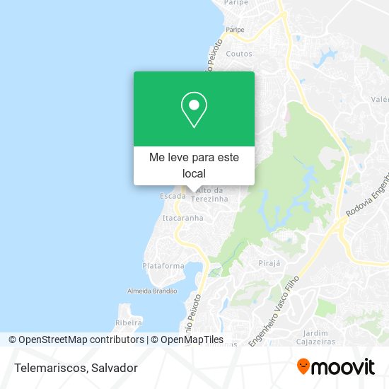 Telemariscos mapa