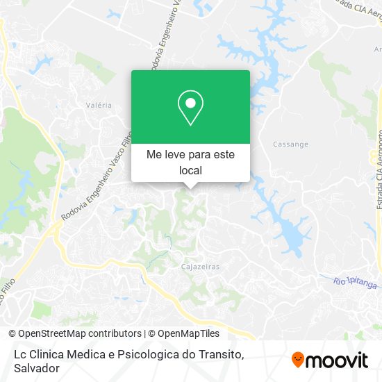 Lc Clinica Medica e Psicologica do Transito mapa